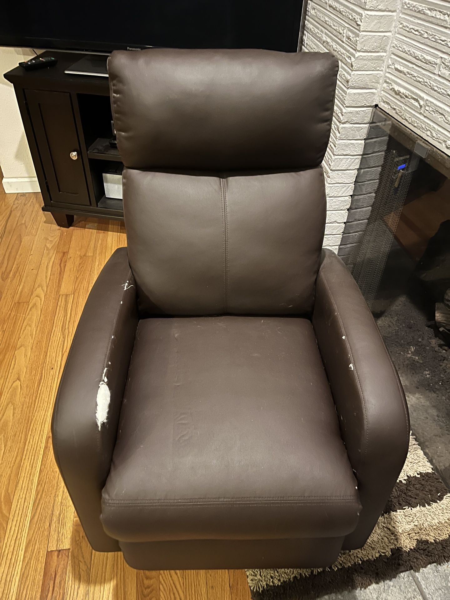 Small Brown Recliner
