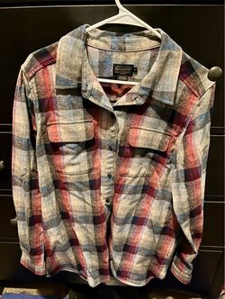 Pendleton Plaid Wool Shirt XL
