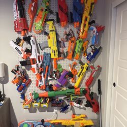 Huge Foam Dart Blaster Collection – 30+ Blasters – Rival, Ultra, Fortnite, Mega, Rare Models – Great Condition 
