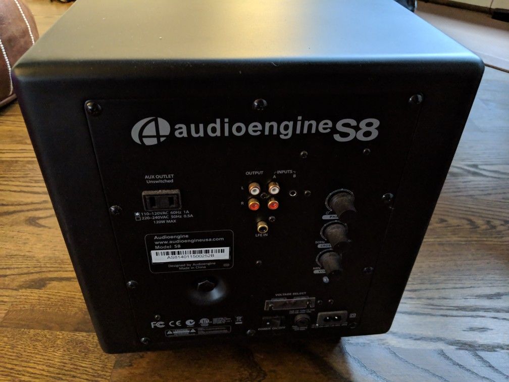 Audioengine S8 Subwoofer