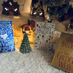 💝 Mary Balogh — The Web Trilogy COMPLETE SET! 💫 The Gilded Web • Web of Love • The Devil’s Web