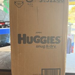 Huggies Jumbo Snug And Dry 