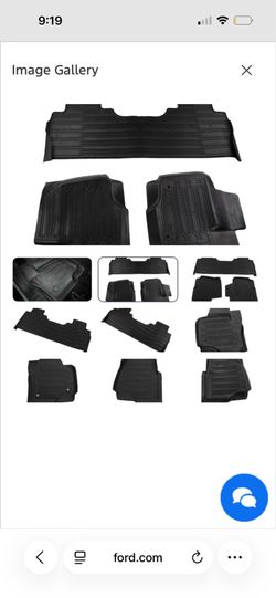 2017-2022 f250 all weather Matts floor liners