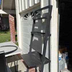 Create and Barrel Lean Desk/book Case