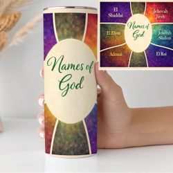 Inspire Your Day Names of God Tumbler- 20oz