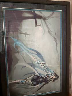 Frame of artist
