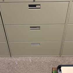 Three Drawer Hon File Cabinet