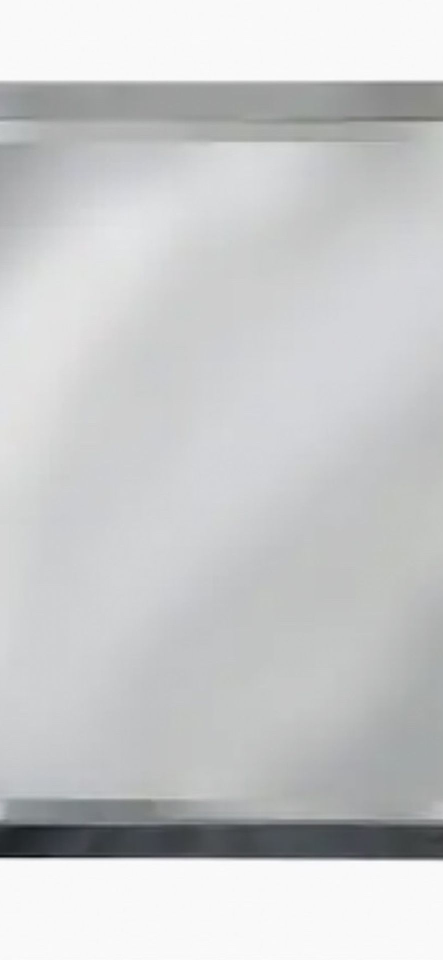 ALLEN ROTH CROME RECTANGULAR BATHROOM MIRROR BRAND NEW