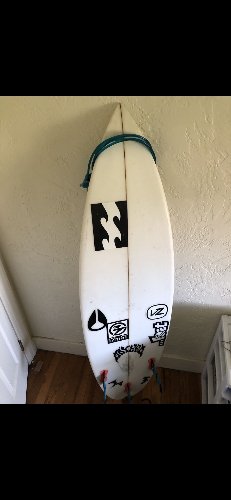 Mayhem lost surfboard