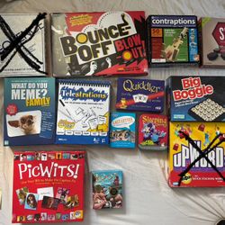 Board Games, Card Games 