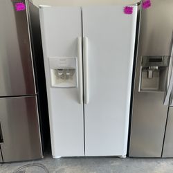 Frigidaire Side By Side White Refrigerator