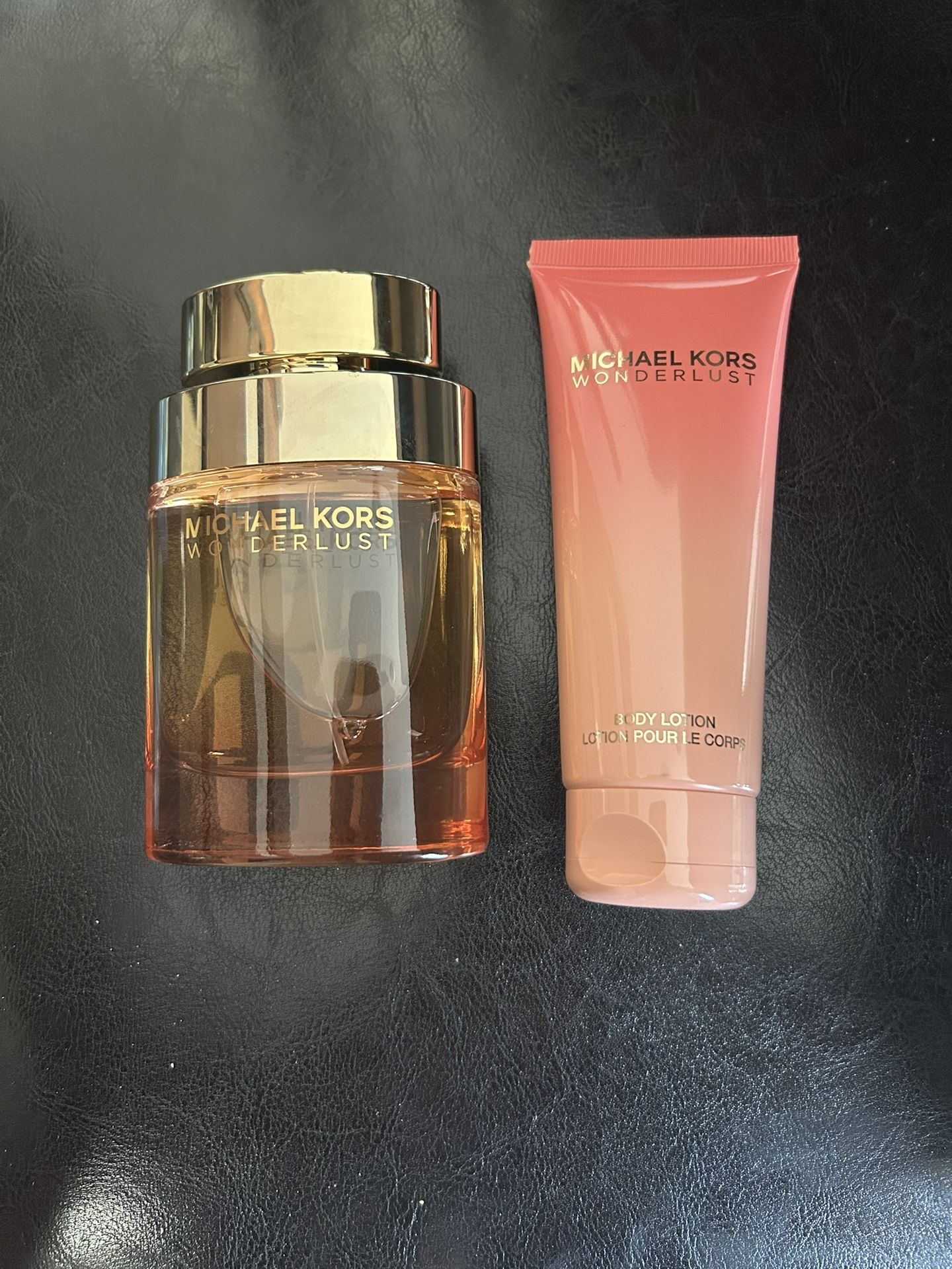 Michael Kors 3.4 Wonderlust Perfume Original And Cream Full Size