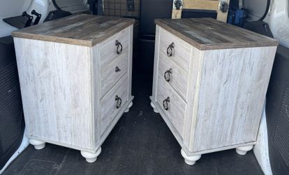 2 Nightstands Fair Condition