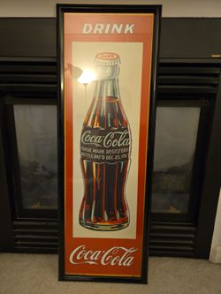 Coca Cola Framed Poster