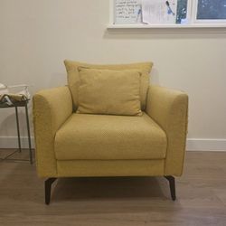 Yellow Accent chair