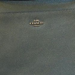 Coach Crossbody Bag With Silver Hardware 