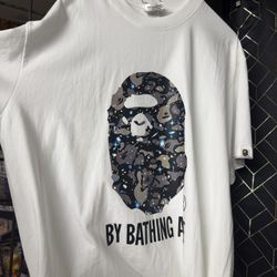 bape t shirt white