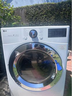 LG DLEX3700W 7.4 cu. ft. Electric Sensor Dry Dryer – Excellent Condition