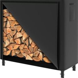 Stormann 4ft Firewood Log Rack with Oxford Fabric Cover