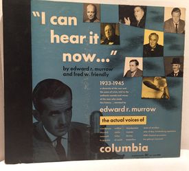 Edward R. Murrow, “I Can Hear It Now” - 1945 Collectible Book Of (5) 78 Albums, Near Mint, Original Recordings