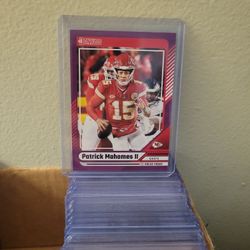Patrick Mahomes Purple Press Proof!