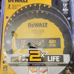 Dewalt Saw Blade 12in 40-tooth