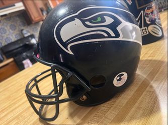 Seattle Seahawks plastic helmet