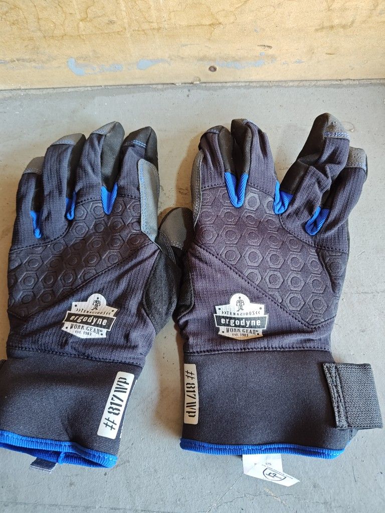 Winter Work Gloves, New But No Package