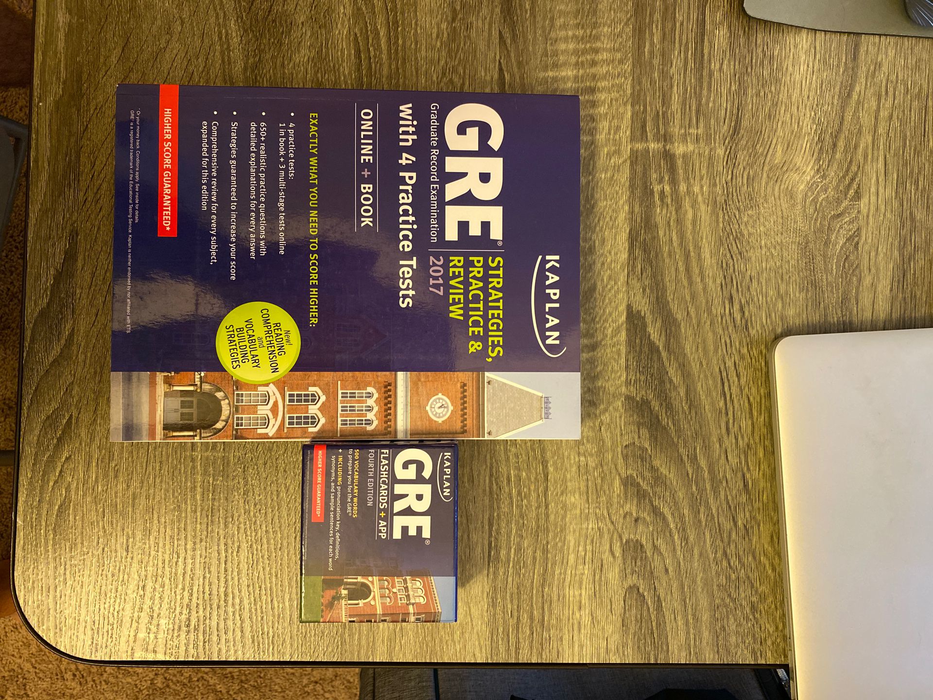 GRE Test Prep Book and Flashcards