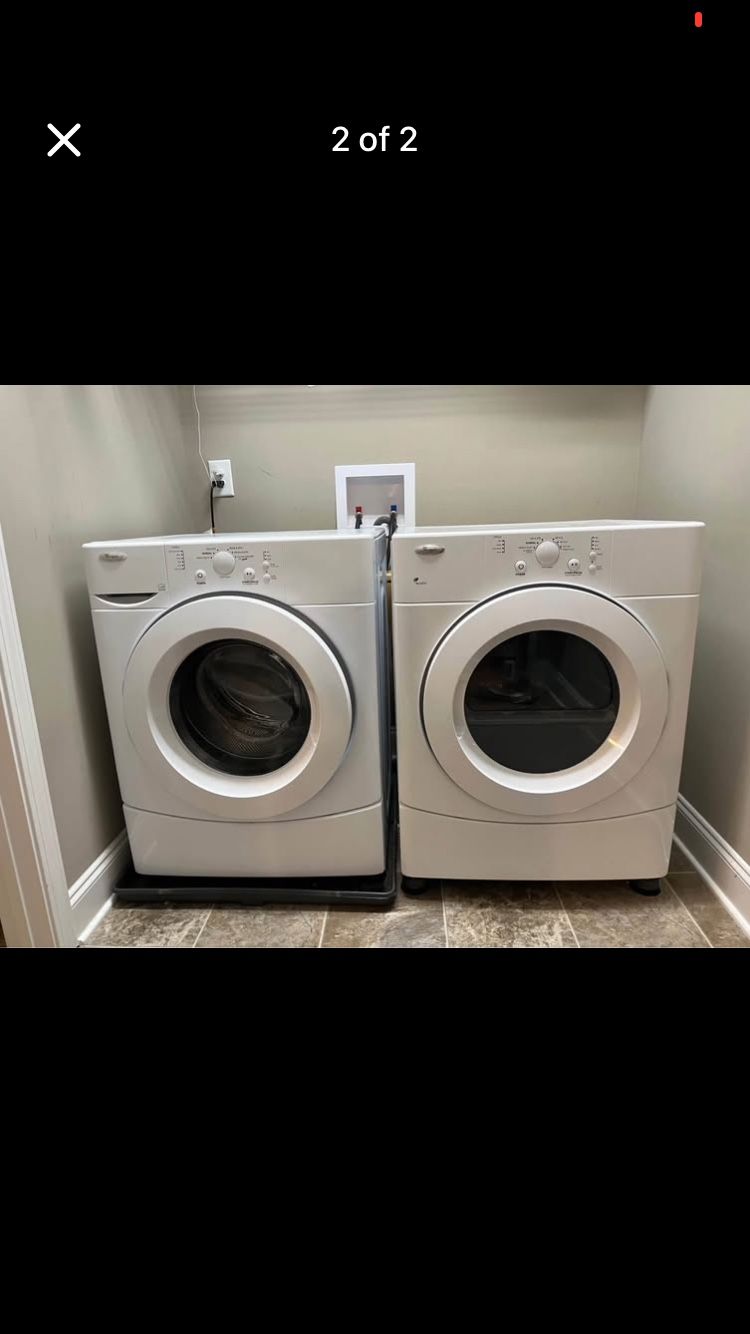 Whirlpool Washer & Dryer