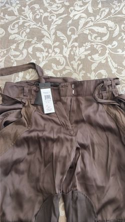 BCBGMaxAzria Satin Pants Size XS New with Tags