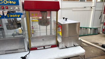 Popcorn, hotdog, and cotton candy Machine