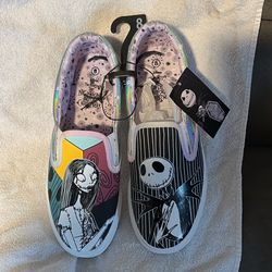 Nightmare Before Christmas Size 8 Slip On 