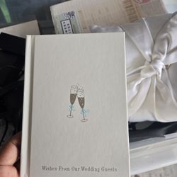 Wedding Guest Book Set 