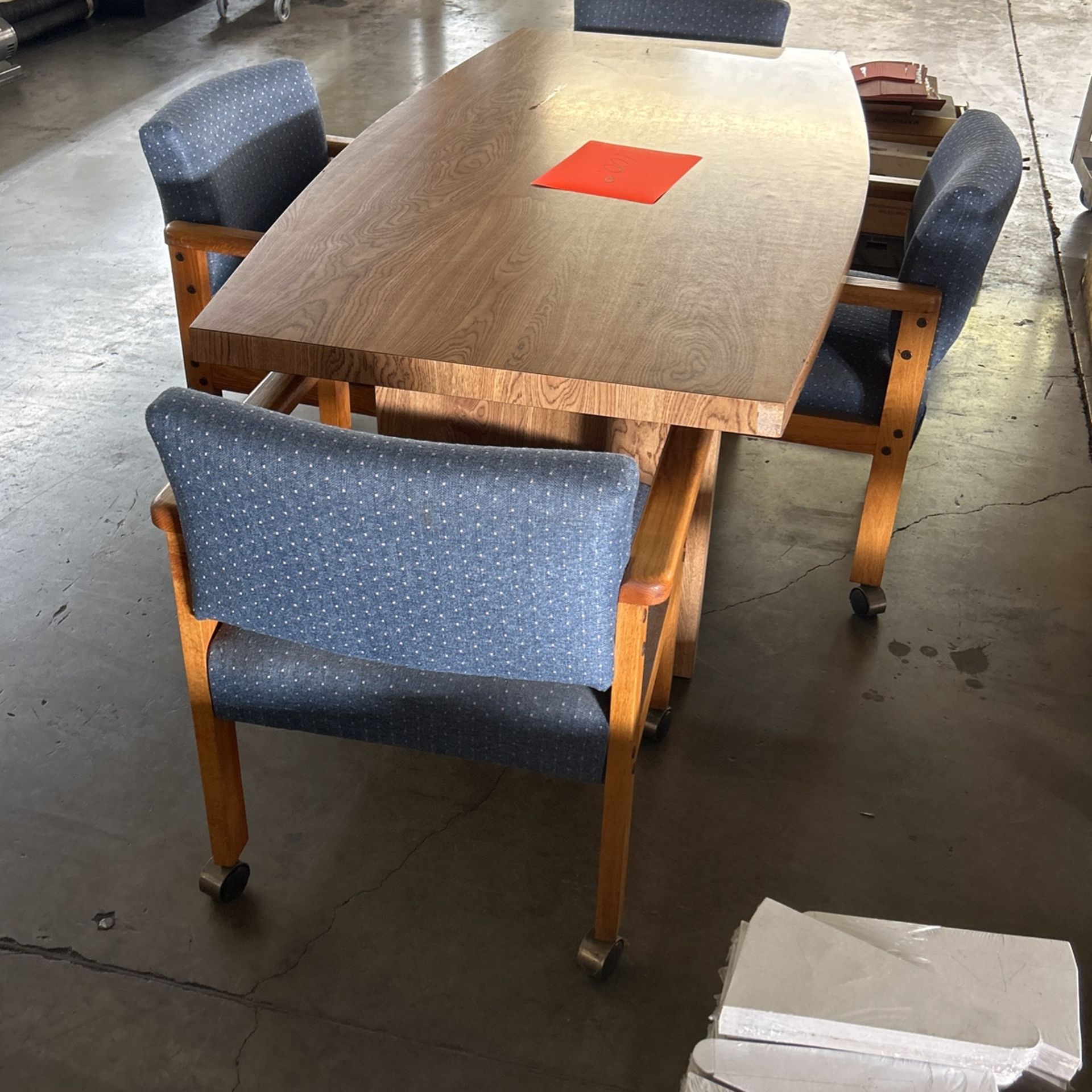 Office/ Game Table With Chairs