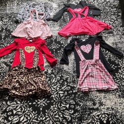 Size 6 Girls Outfits.  $2 For Each Outfit .
