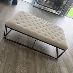 Pottery Barn Ottoman / Coffee Table – Excellent Condition