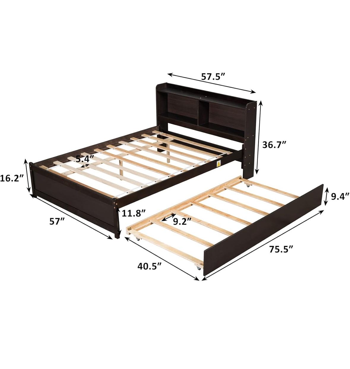 Beddroom Set, Nightstand, desk, bedframe trundle