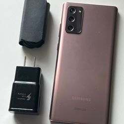 Samsung Galaxy Note 20 , Factory Unlocked , Excellent Condition Like New