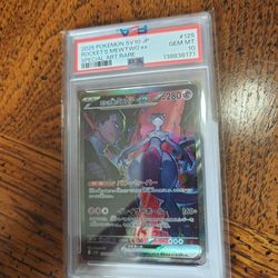 Pokemon Team Rockets Mewtwo PSA10
