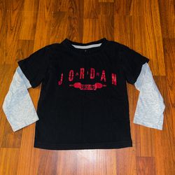 Air Jordan Youth Long Sleeved Shirt Size 5