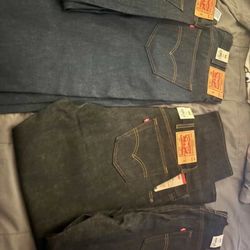501 Blue And Charcoal 