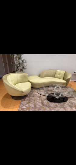2 piece Sofa + 1 Coffee Table