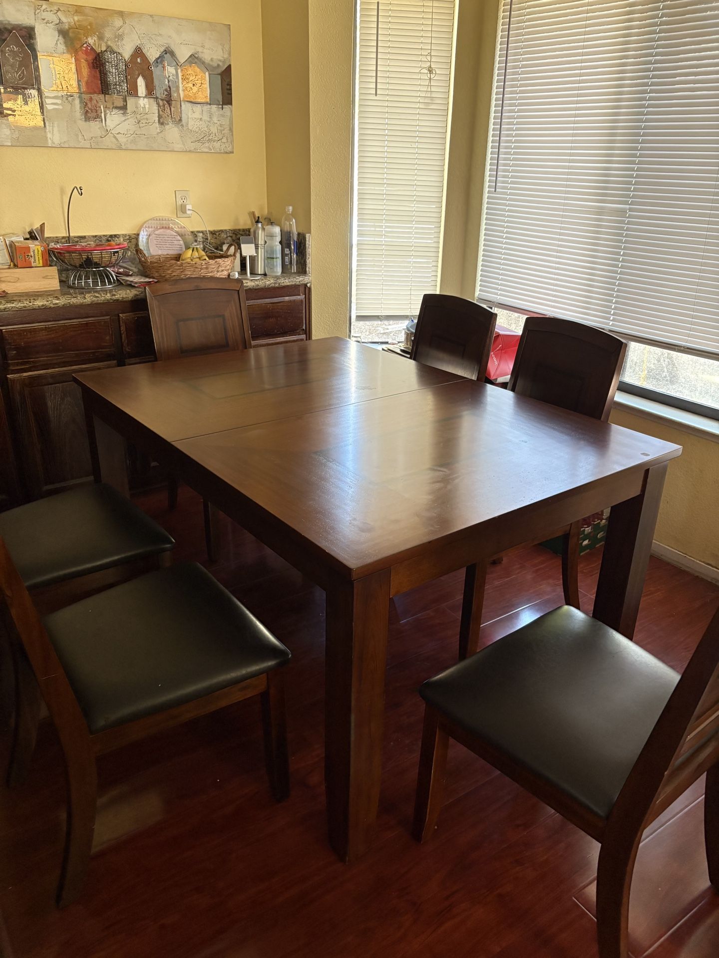 Dining Table Set w/ 6 Chairs