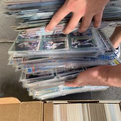 Baseball and football cards