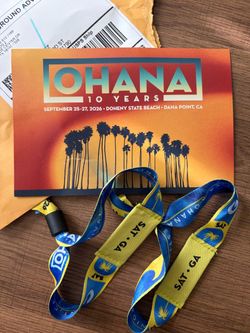 Ohana Fest, Saturday 2 wristbands