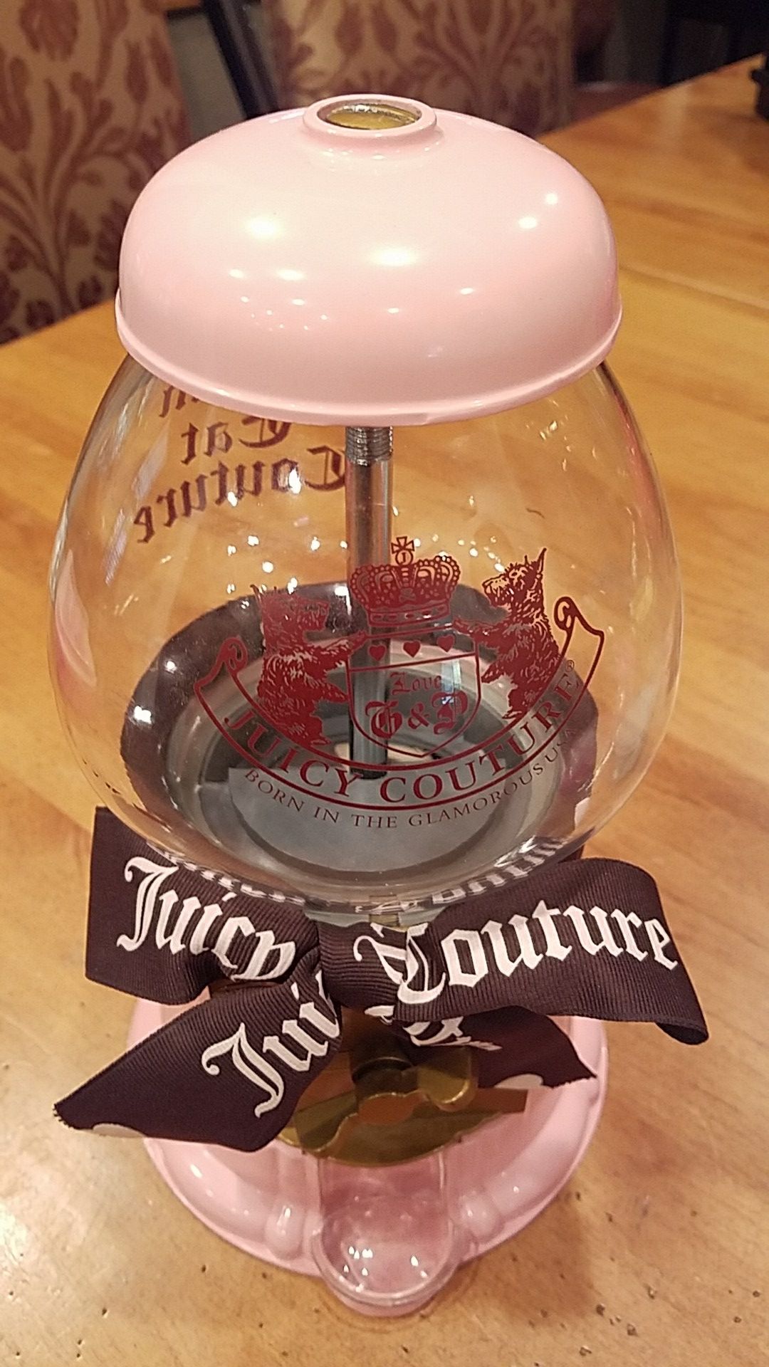 Juicy Couture gumball machine
