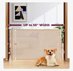 Cideny  Retractable Mesh Gate