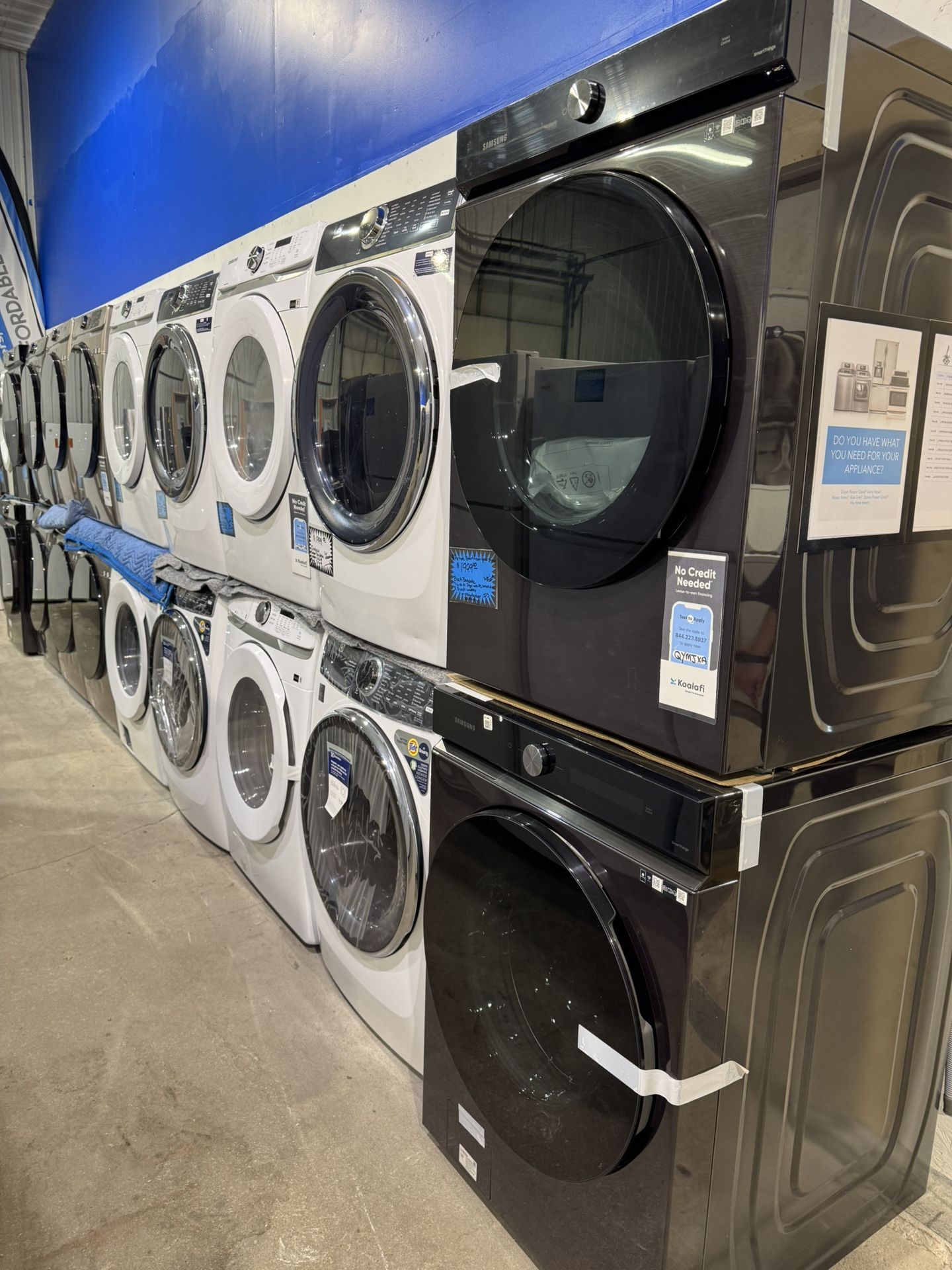 Huge Brand New Washers & Dryers