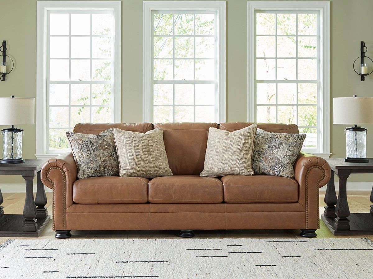 Carianna Leather Sofa 